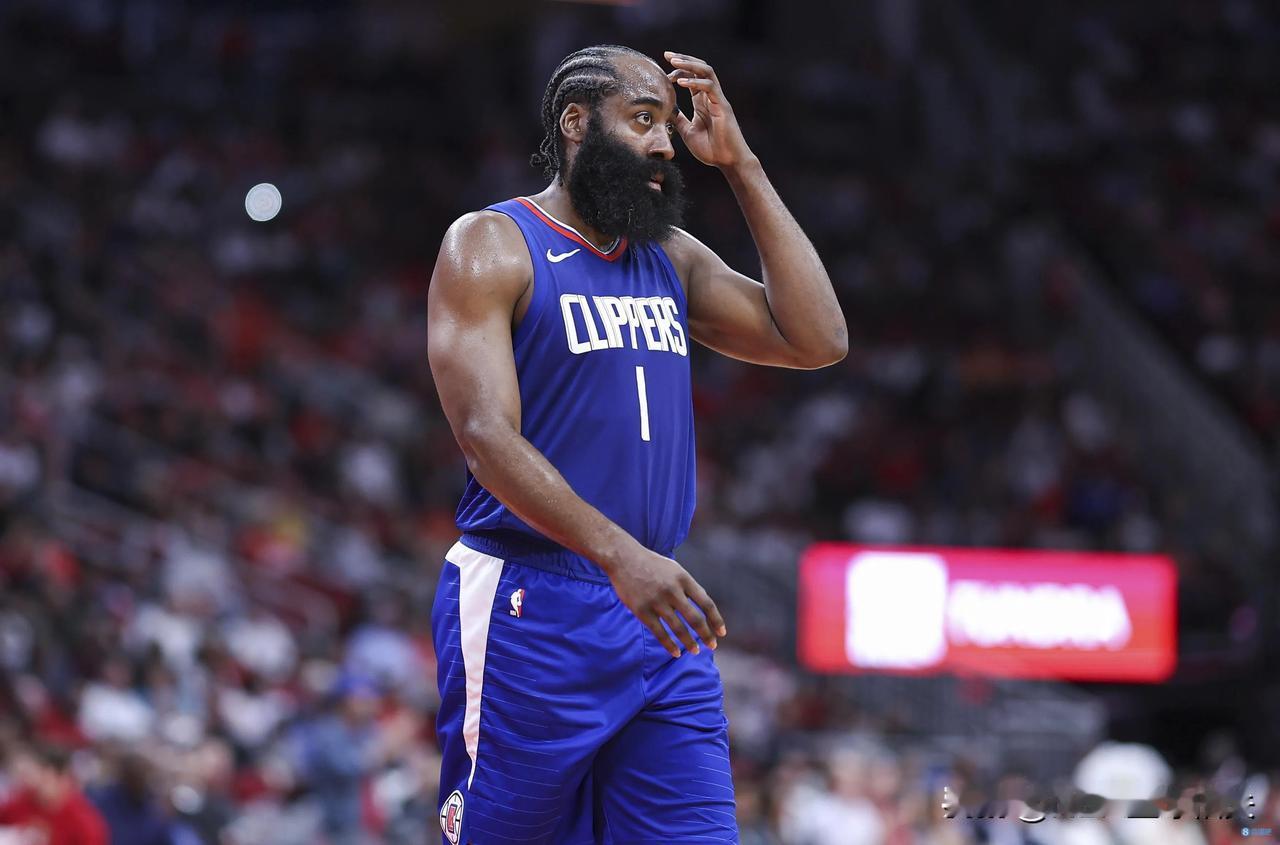 NBA赛场数据：詹姆斯哈登快船生涯第二个三双，有点经济啊，怎么的？不舍得多投资点