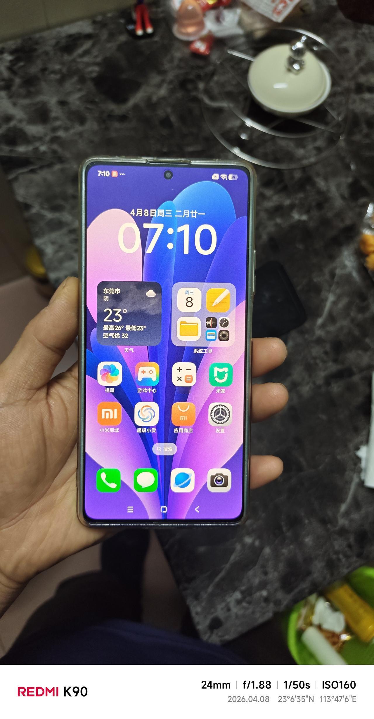 手机早买早享受，主力机入手的k90, 备用机红米note12 Turbo,不管今