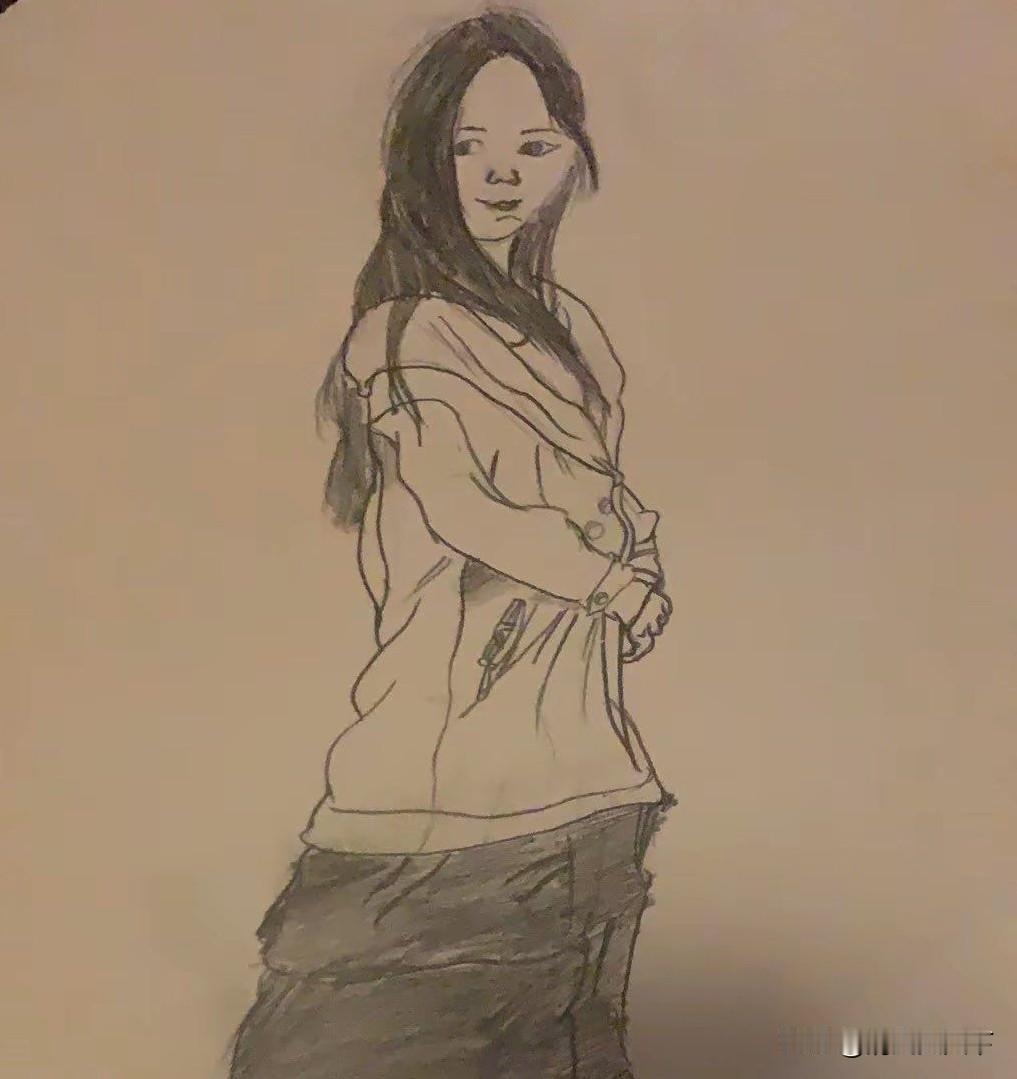 小祖宗又给我画了一幅画，说是林黛玉，我真的想去找老师把三万学费退了
