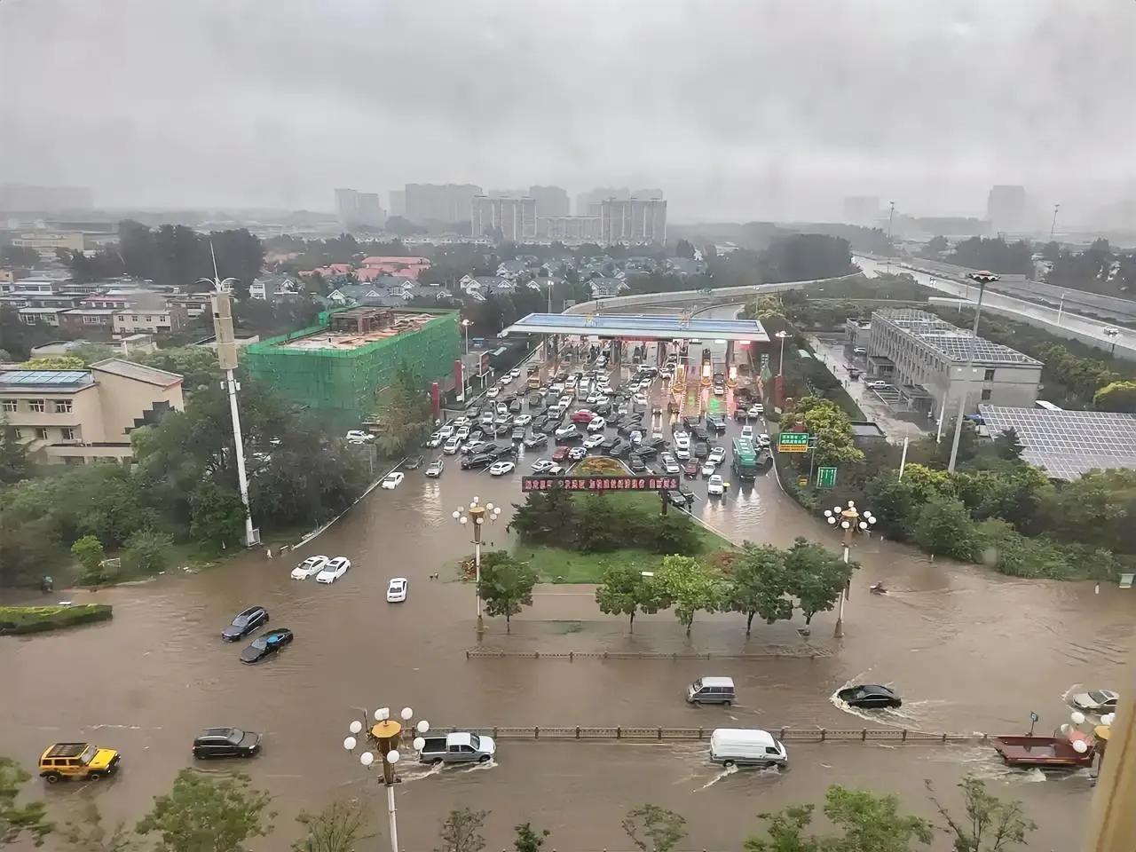 像这种大水漫灌的街道，是开油车好，还是电车好，还是混动？