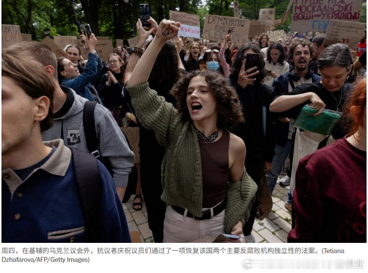 乌克兰真是美女多啊，随手抓一个抗议者，都这么好看 ​​​
