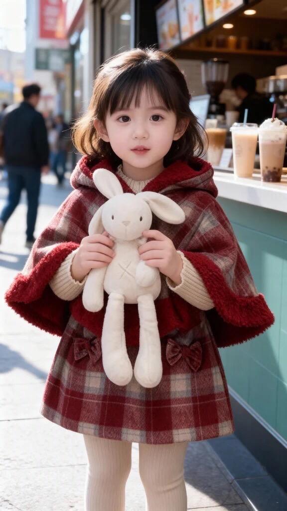 过年我的宝宝就要这样穿甜妹风 高品质童装 女儿穿搭 萌娃穿搭