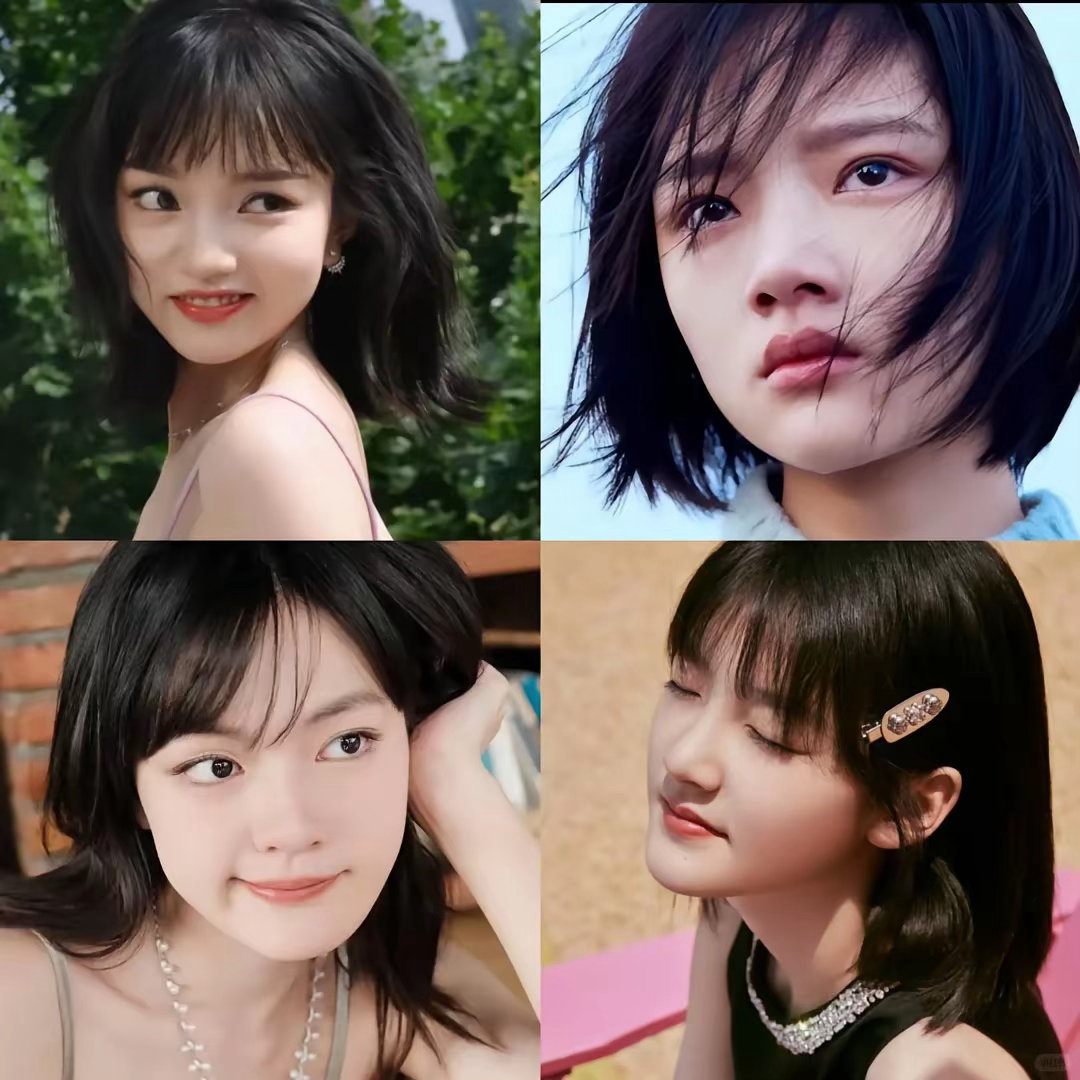 内娱龙系长相四姐妹大姐兰西雅，1998年出生 二姐任敏，1999年出生 三姐文淇