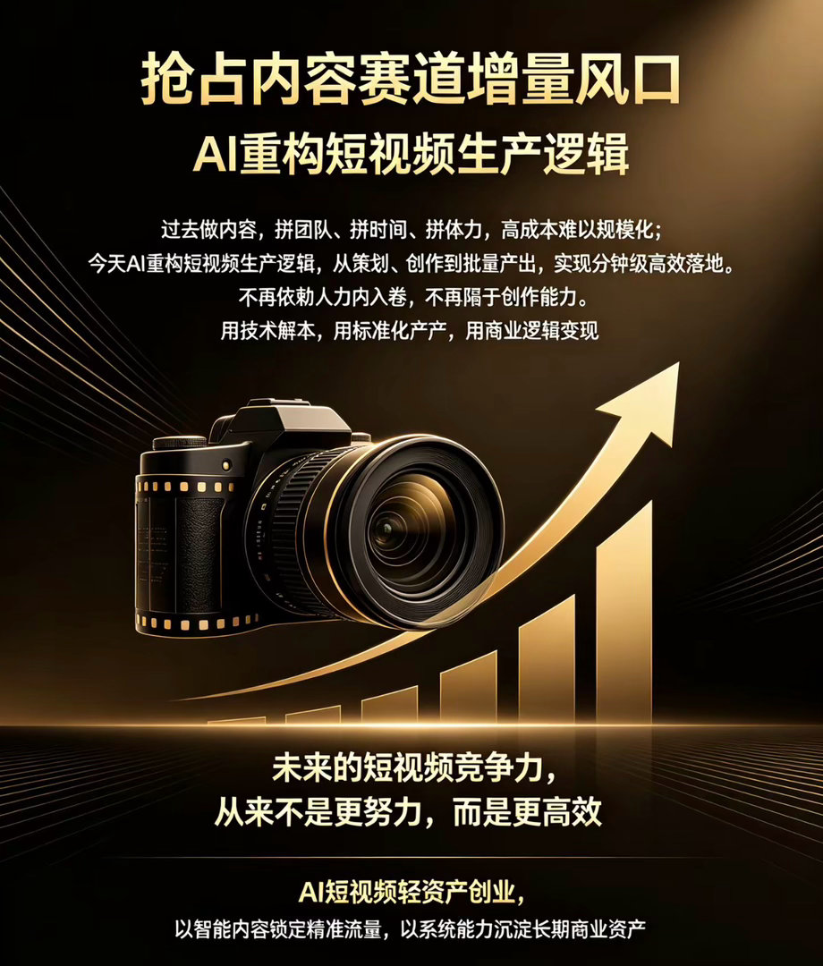AI视频下一个突破口在哪说真的，现在做短视频跟以前完全不是一回事了，搁以前想正经