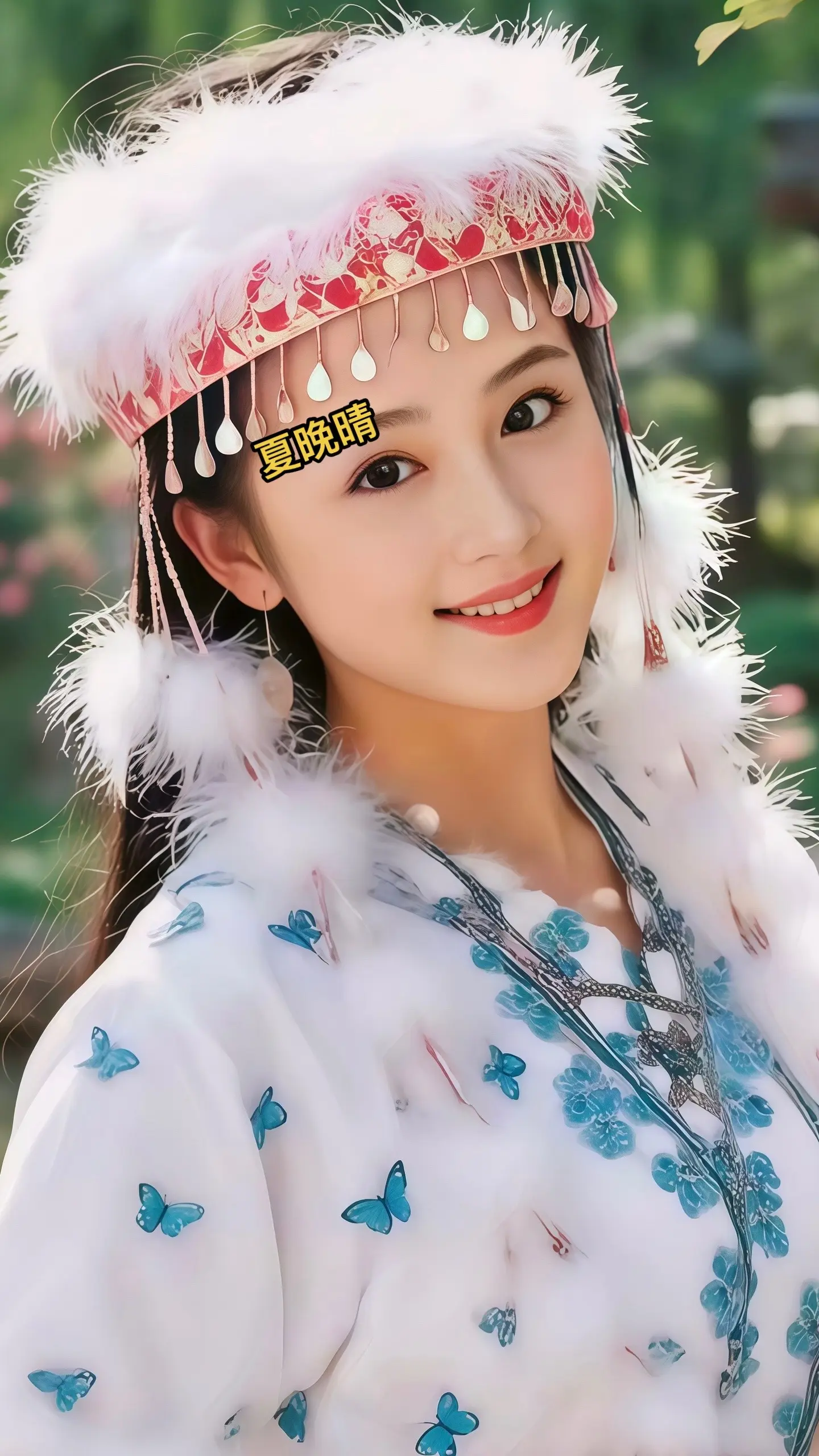 古风 古装造型 古风汉服美如画 香妃 香妃引蝶舞翩翩