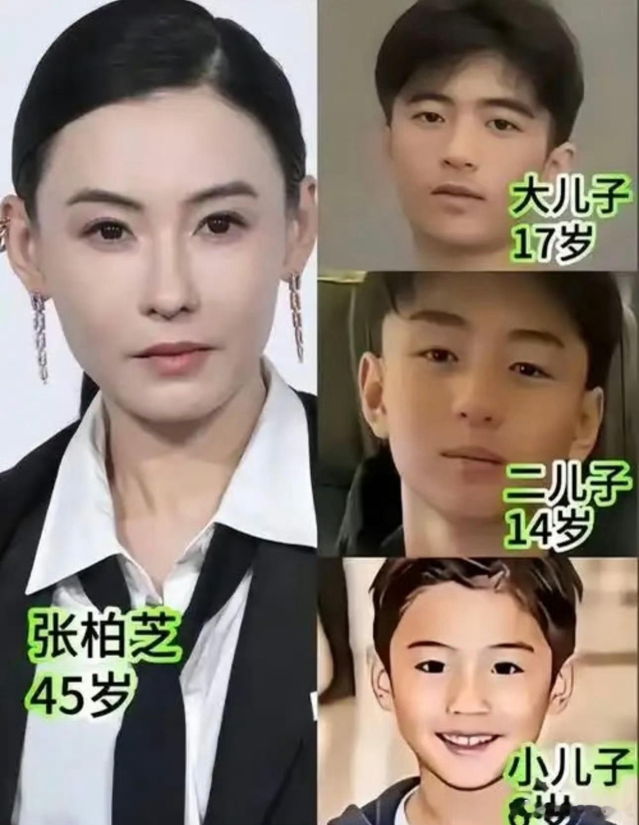 张柏芝月中火速安排大儿子回香港别的不说 张柏芝真的是当之无愧的好妈妈 
