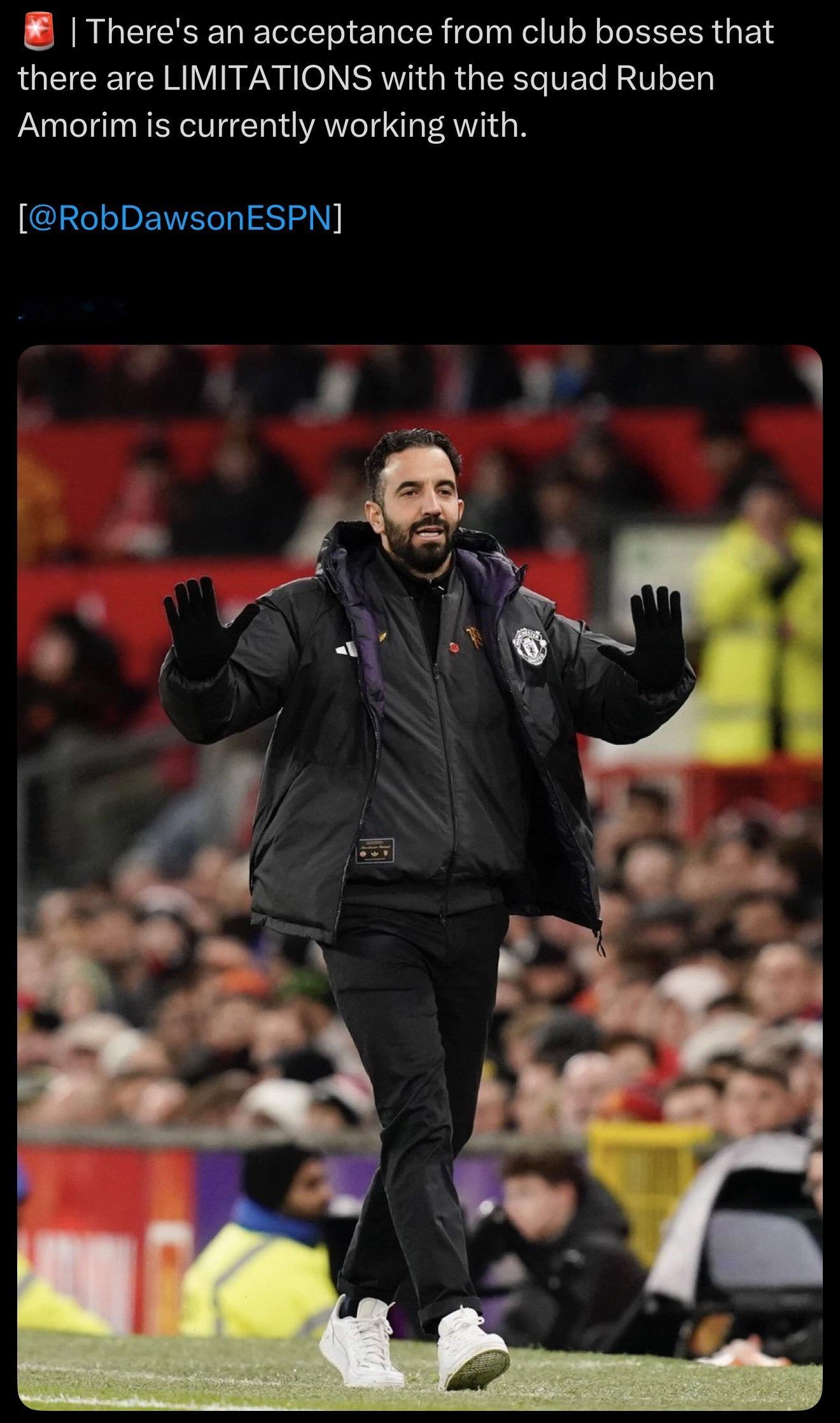 还是球员不行，提前做好预期管理了 