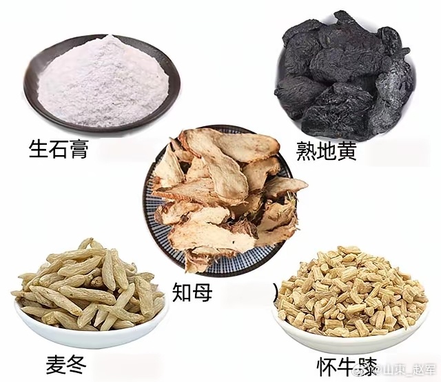 玉女煎四季辨证妙用（春、夏、秋、冬分时运用）玉女煎核心病机：肾阴亏虚、阳明胃热，