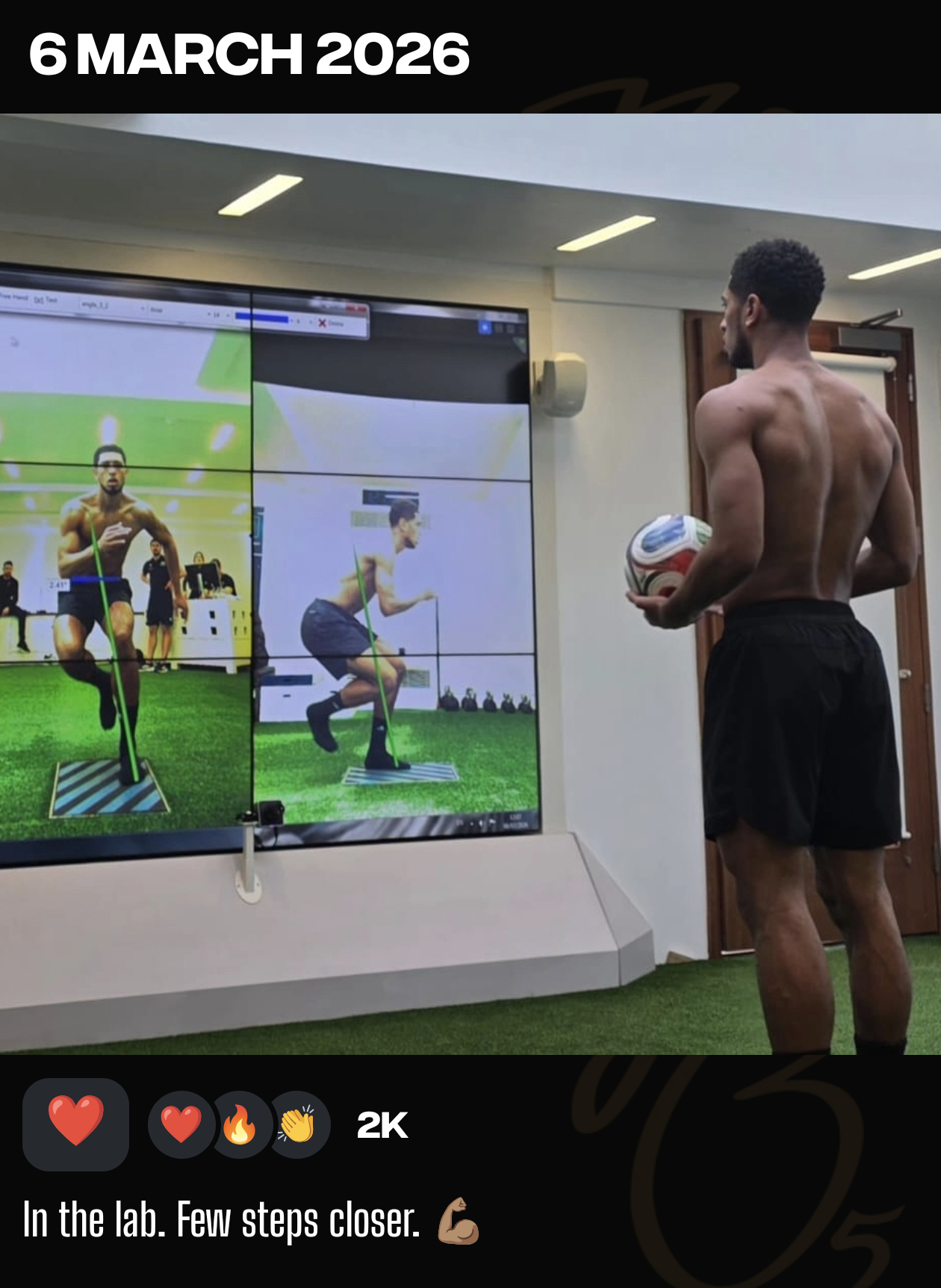 努力恢复💪贝林厄姆