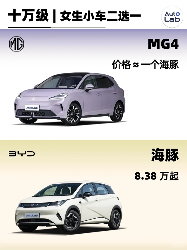 海豚和MG4：你选谁？