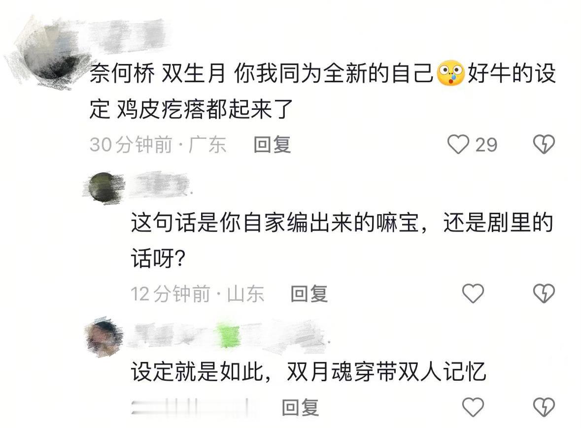 奈何桥 双生月  你我同位全新的自己孟子义沈汐和百花杀