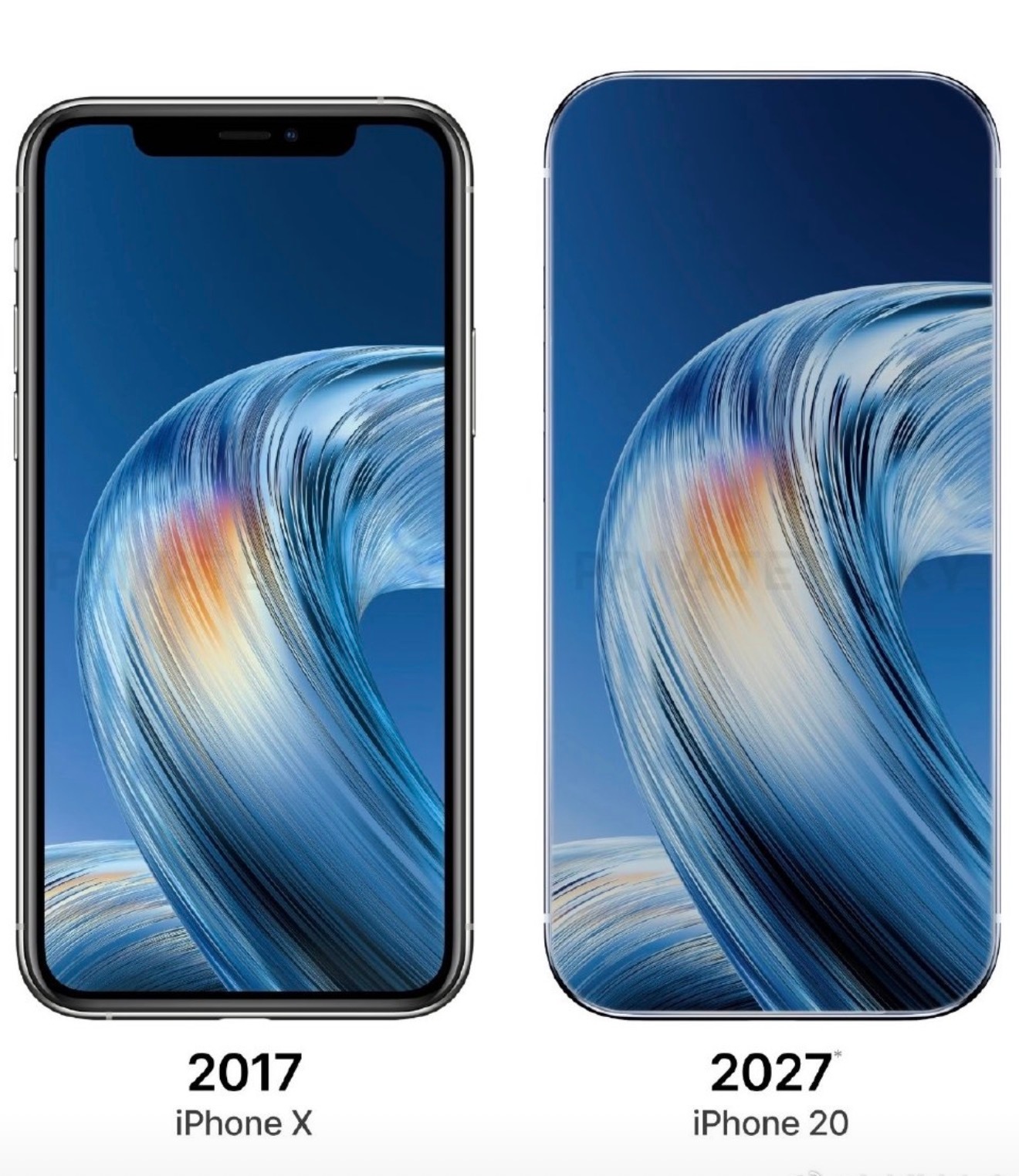 曝iPhone20外观史诗级更新或许下一步就是 屏下摄像头技术大爆发100%全面