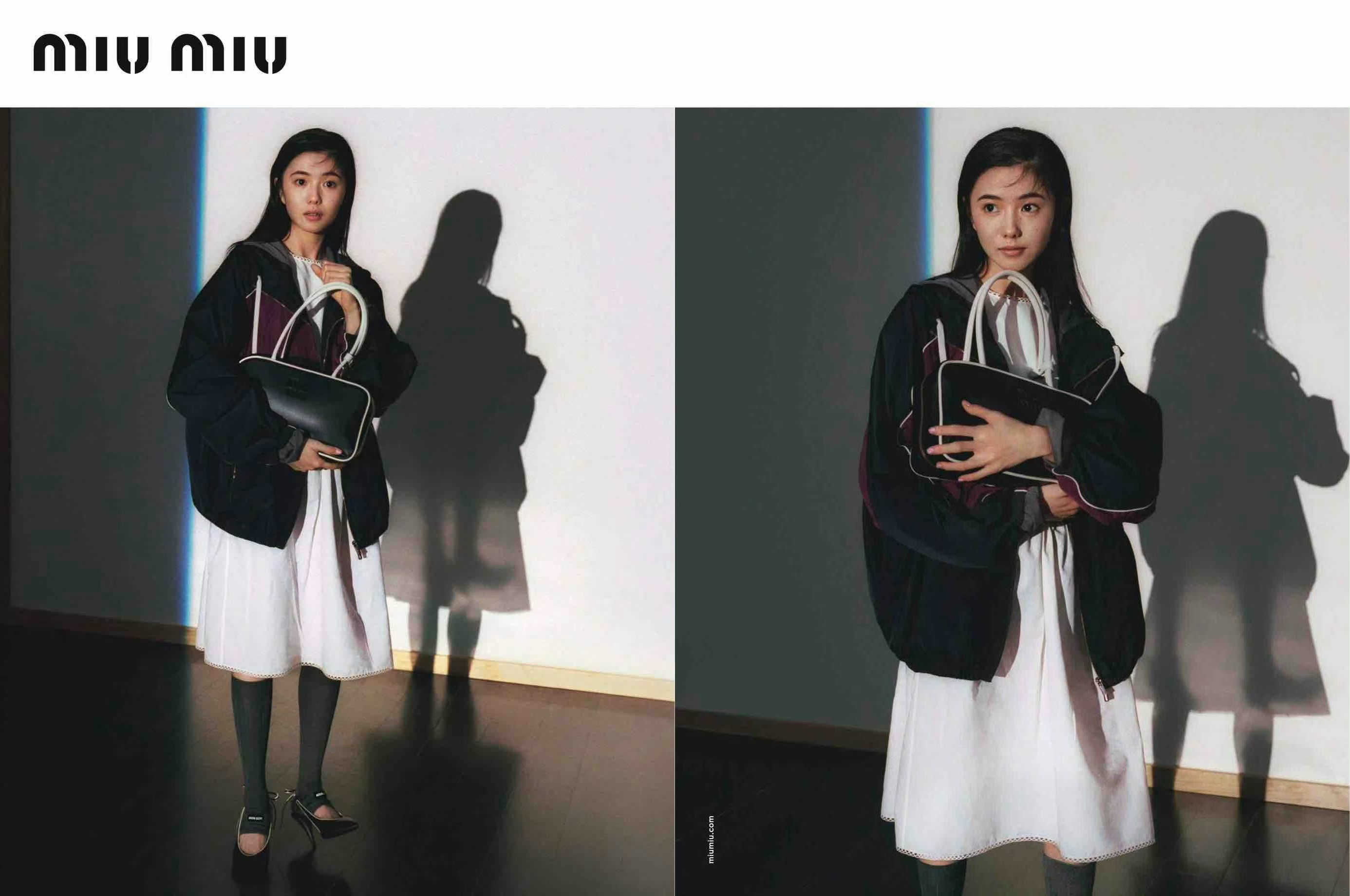 AD Campaign｜Miu Miu S/S 2025   品牌大使刘浩存惊喜