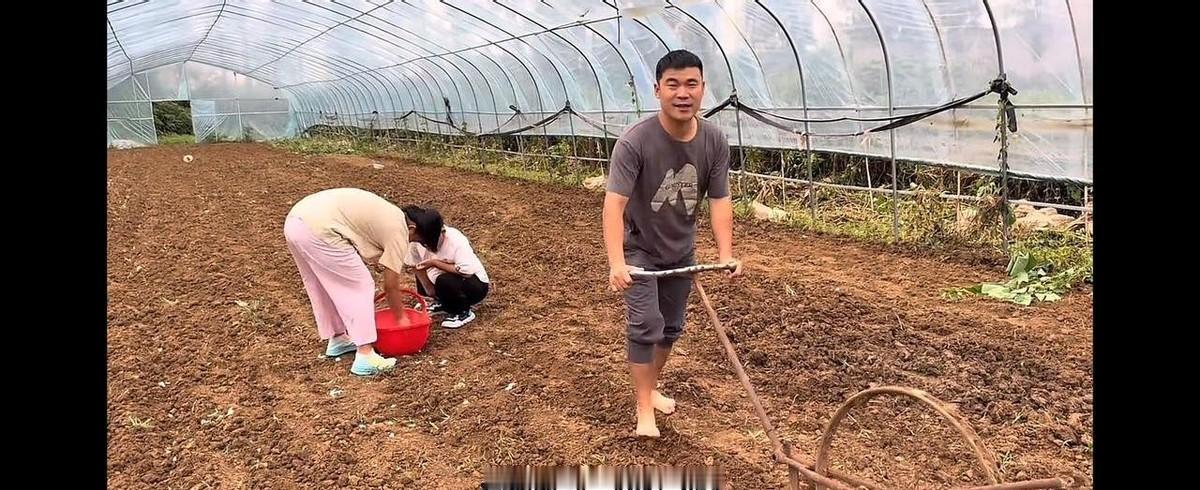 “豫北阿杜”的老婆李佳，终于回家了。
带着三个孩子，说是回来帮阿杜种蒜，因为看他