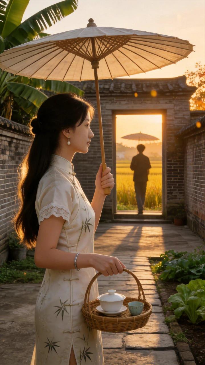 那些年错过的某个人，
像不像这杯茶的味道，
进入刚烈（冲突），转身才知回甘？
快