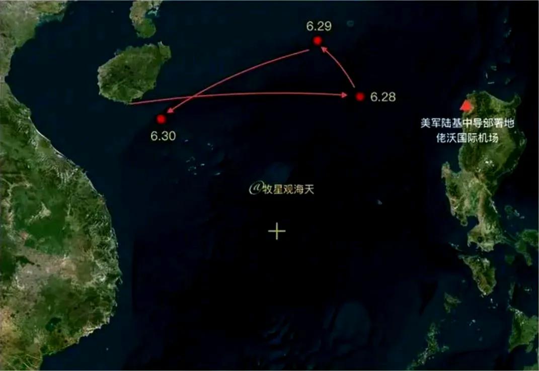 中国海军航母秘密离港，2天后抵达菲律宾吕宋岛外海，将美军阵地纳入射程。

根据欧