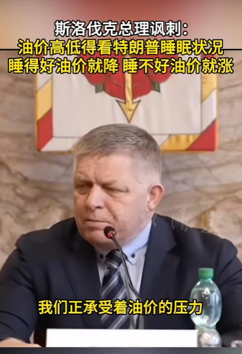 这年头，连油价都开始“看脸色”了，斯洛伐克总理一句吐槽，把全球能源市场的荒诞现状
