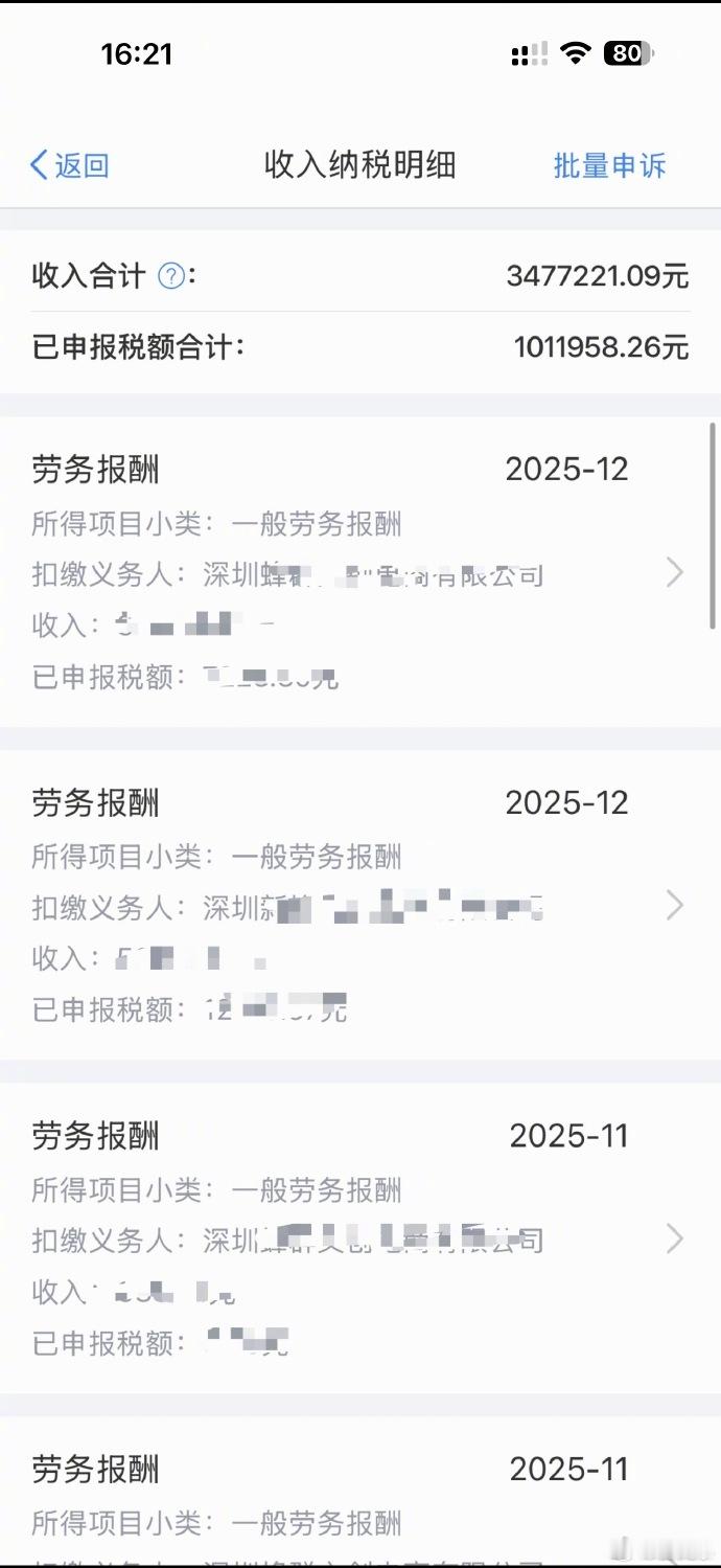 留几手千万级的网红，年收入347万，是不是有点少？车圈千万级的网红偷税漏税都能上