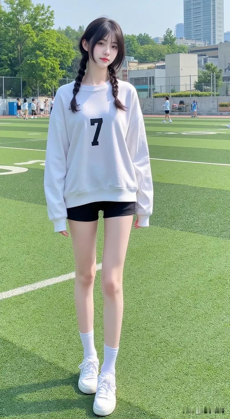 漂亮的操场😍
