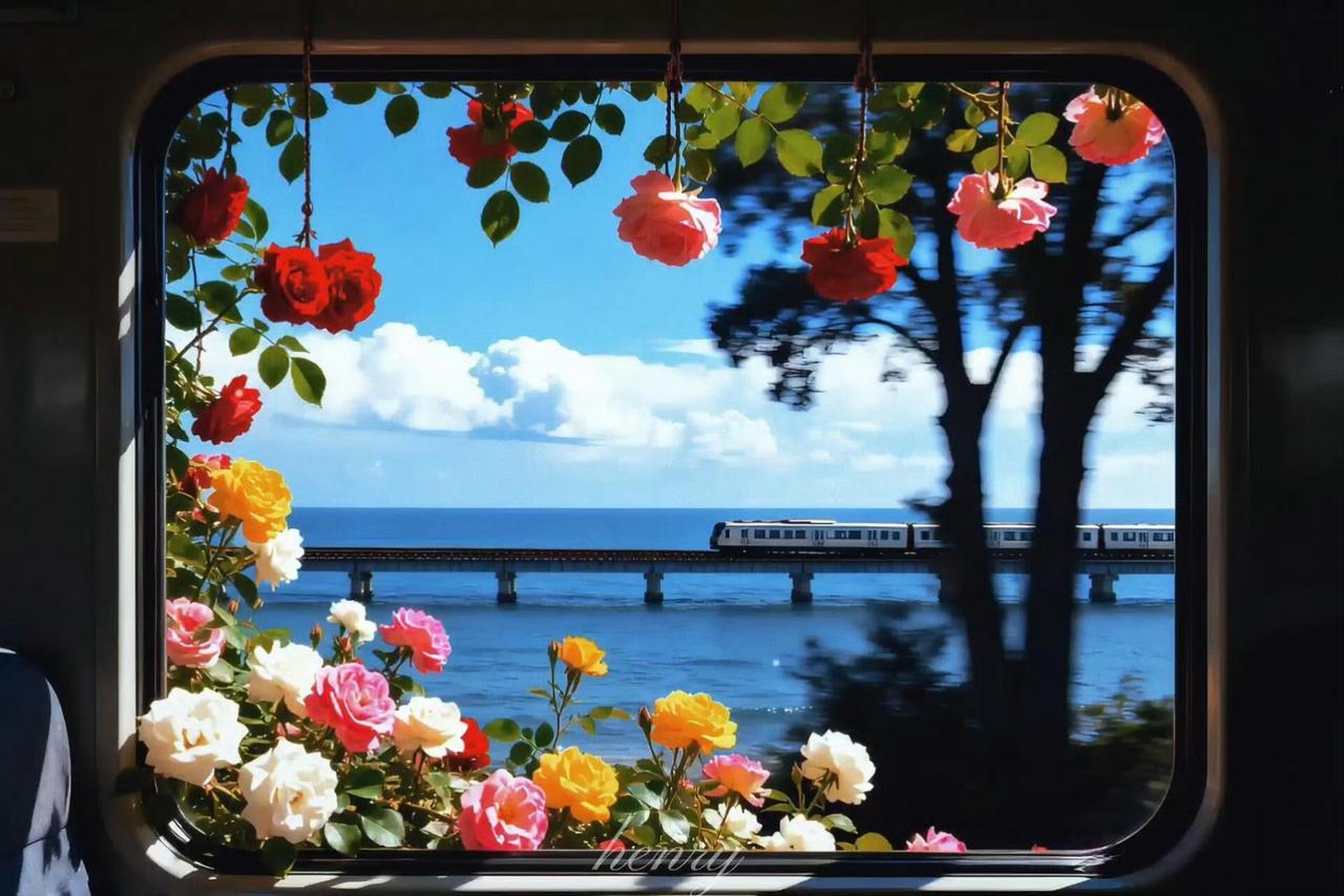 随手抓住一阵风，
便是一整个春天🌸