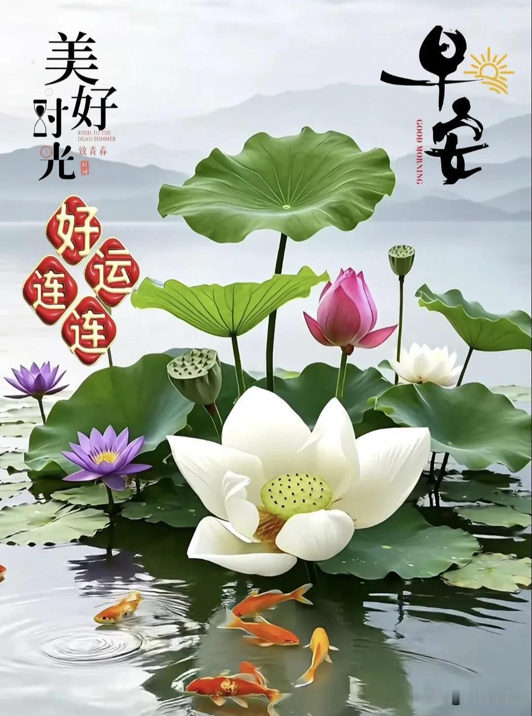 清晨启航，愿努力不被辜负，所有期待慢慢成真。