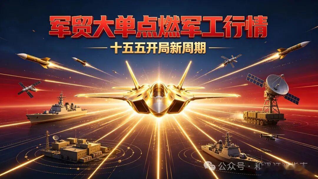 军工雄起！10家有新看点的上市公司送大家四字箴言：要信早信！军工封面主视觉近期军