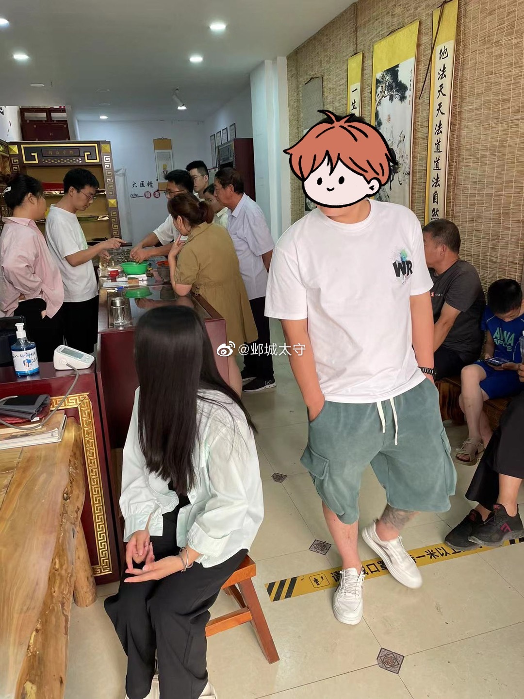 #一条plog告别六月#一位患者在我门诊拍的，算是六月份一个缩影， 告别忙碌的六