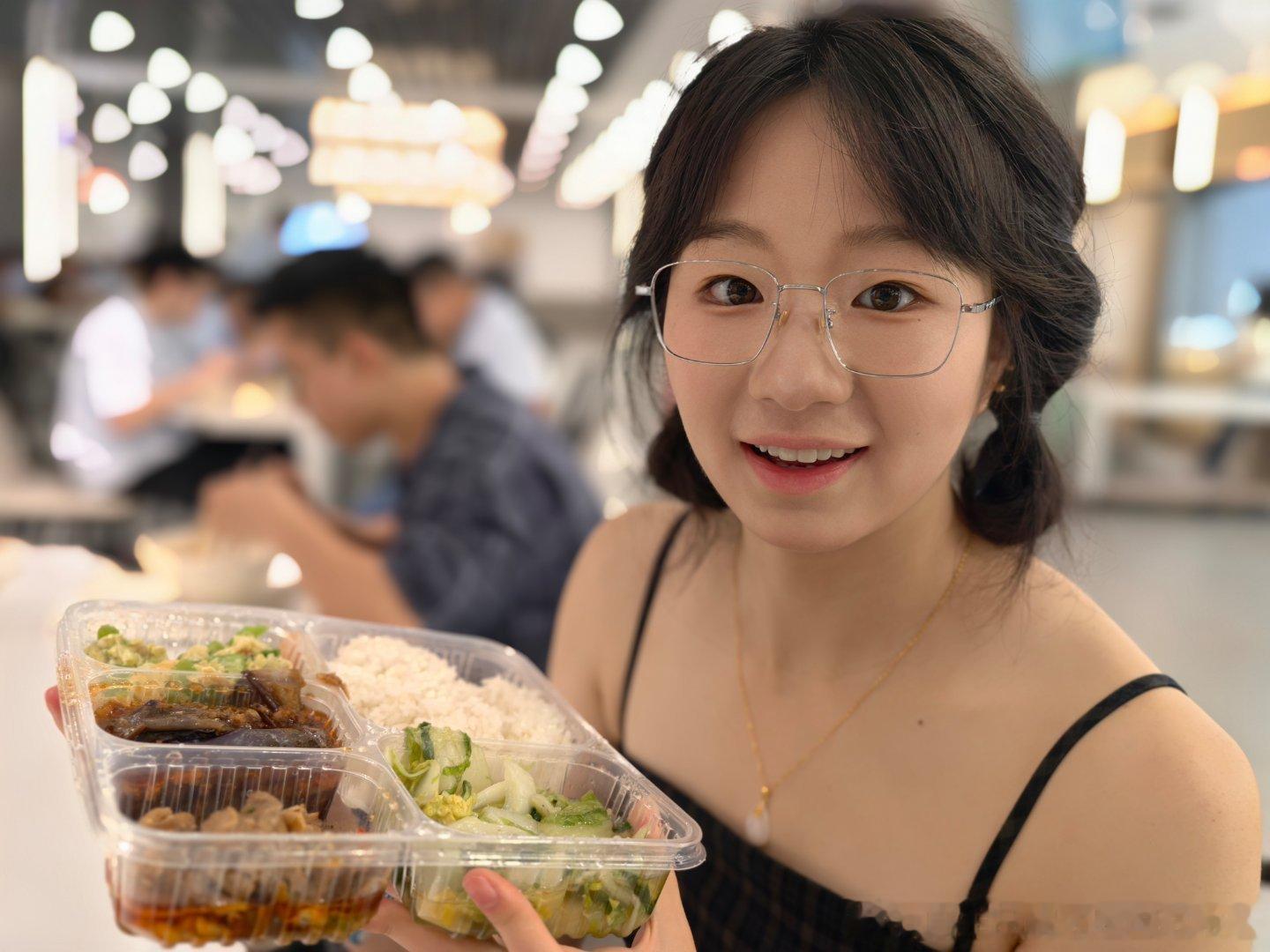 比亚迪食堂体验好不好？今天直接去比亚迪食堂体验套餐 就选最便宜的吃我的套餐是八元