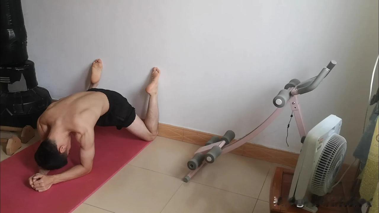 晨练，腹肌核心锻炼，强化手臂耐力。
胸腹肌锻炼 健身背部锻炼 锻练核心肌群