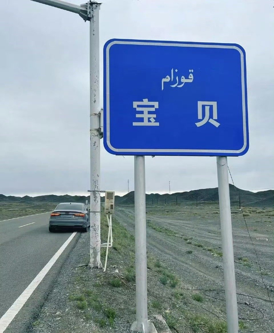 又涨知识了原来新疆公路旁有叫 宝贝[允悲] ​​​