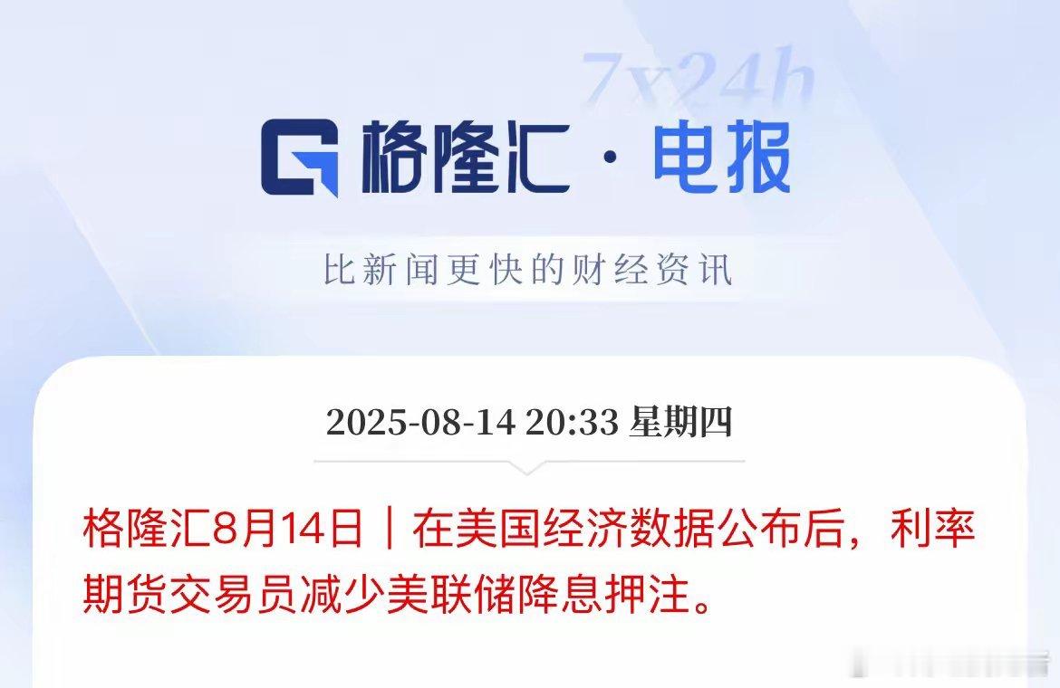 美联储降息受挫，美国7月PPI数据超预期飙升！美联储9月降息100%的降息又充满