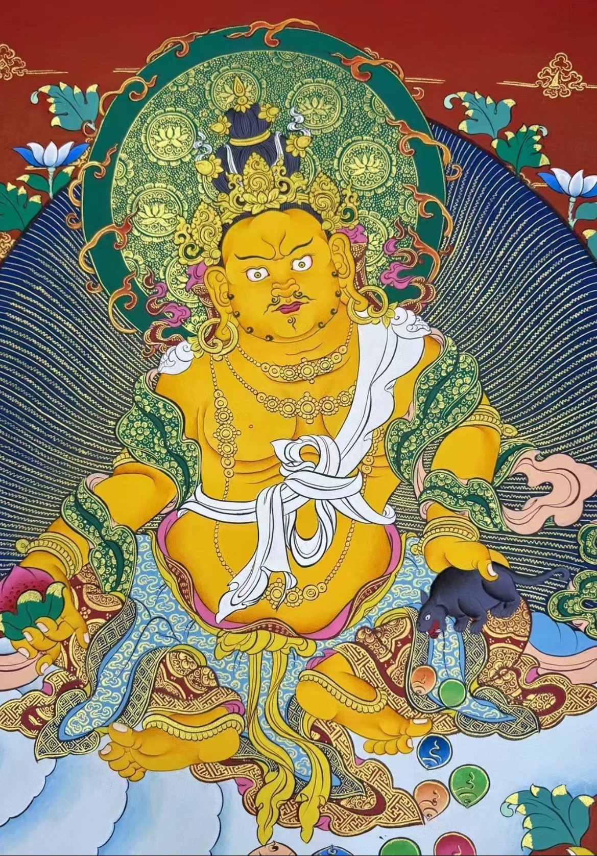 黄财神，广进财源，免除贫穷，以及一切经济窘迫！ 