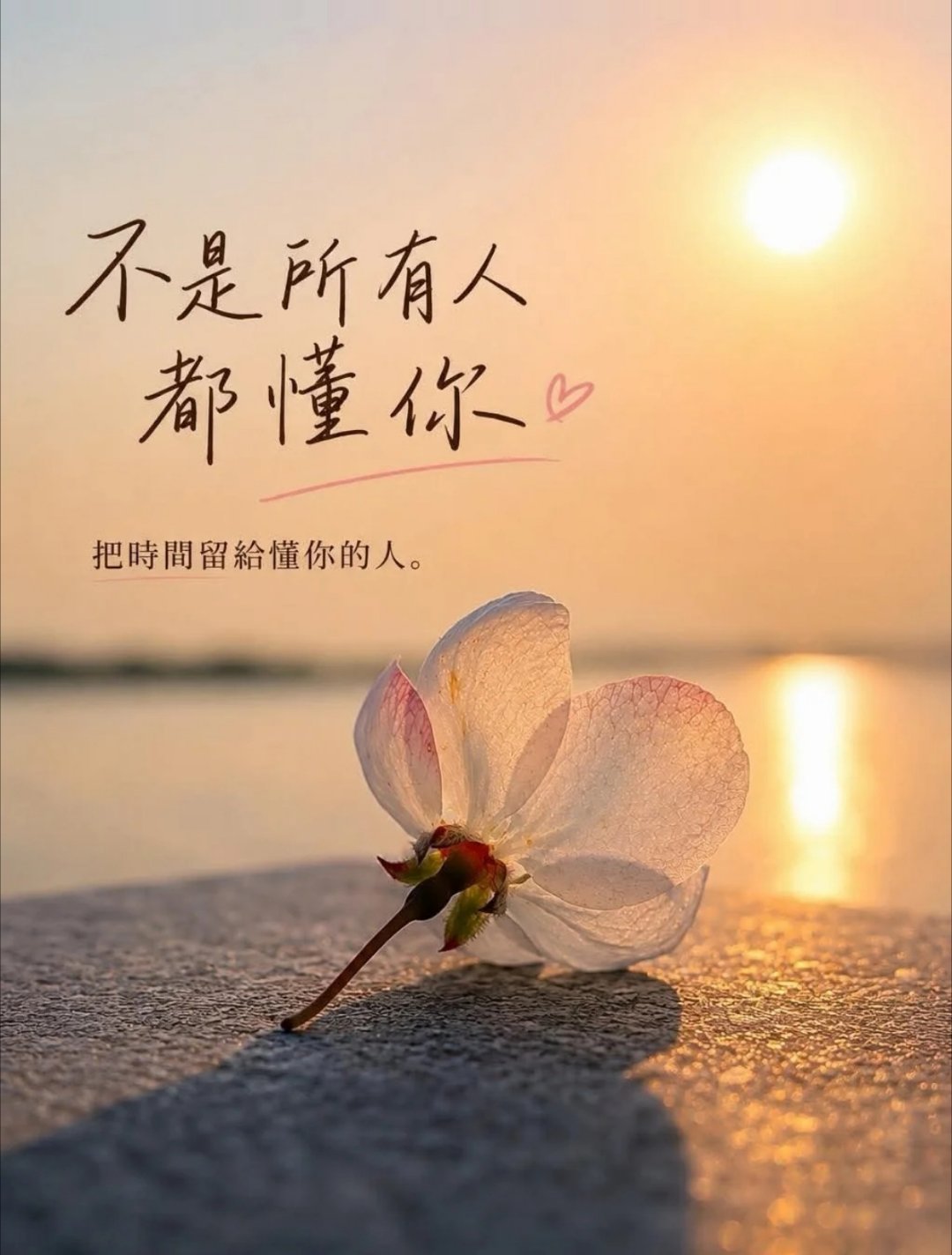 慢慢接受了有些人会走就像电影会散场陪你到这儿了，后面的路我自己也能走。 