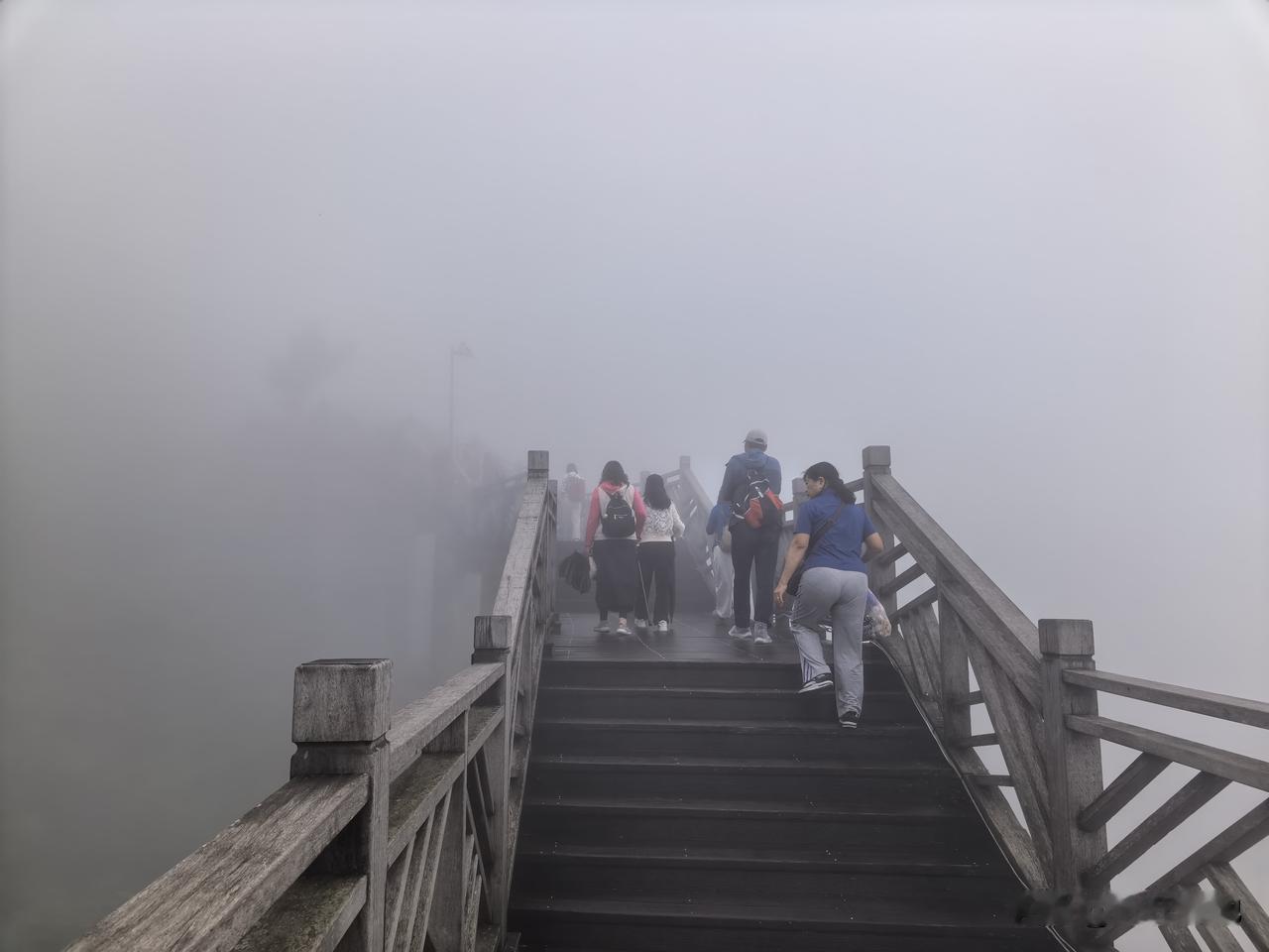 【十楼杂记】早上微雨，还是决定上天门山。我们住的酒店离天门山索道下站很近，步行只
