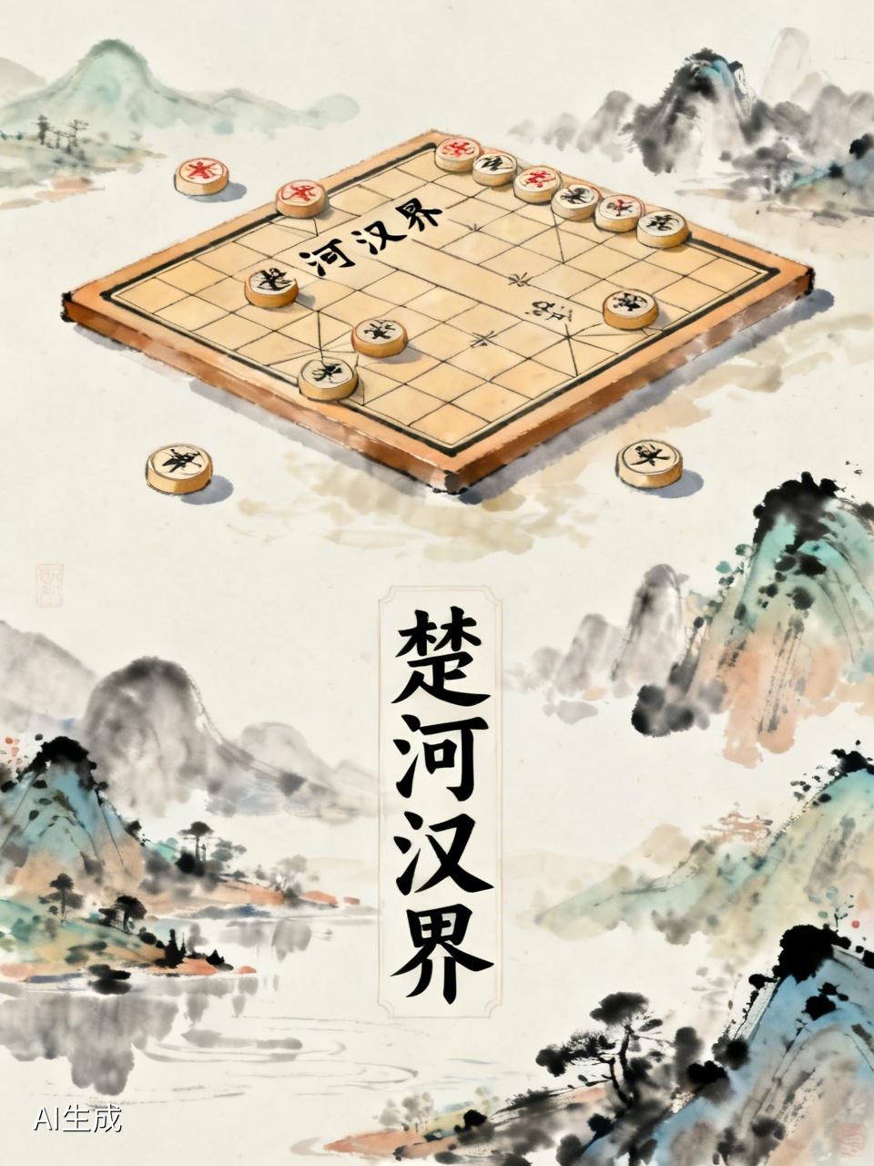 象棋 下象棋真是一种超有趣的智力博弈。之前和朋友杀了几盘，那紧张感就像打仗一样。