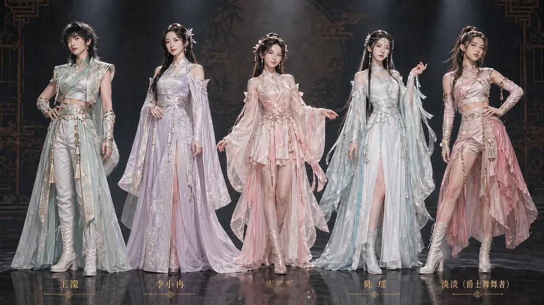 gpt对王濛妆造发表重要意见面组表演能不能接成长一点的狼尾 然后带点blingb
