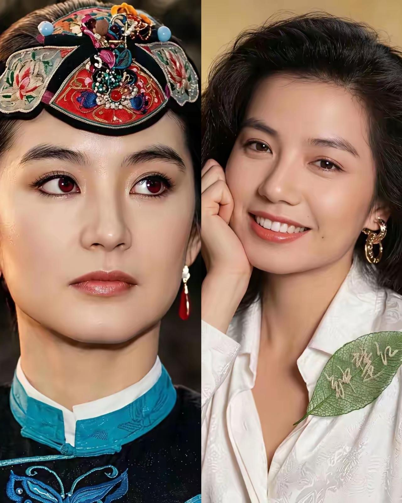 老牌女星林青霞和红姑（钟楚红）你觉得谁更美？
我感觉她们各有千秋，没法比高下。