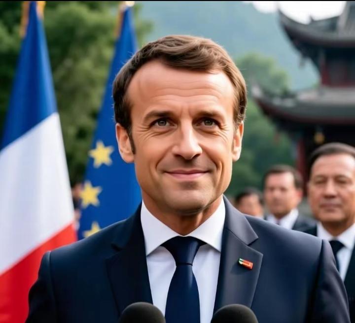 出头鸟来了！
法国总统今天明确宣布：
​1月28日，法国总统马克龙在巴黎会见到访