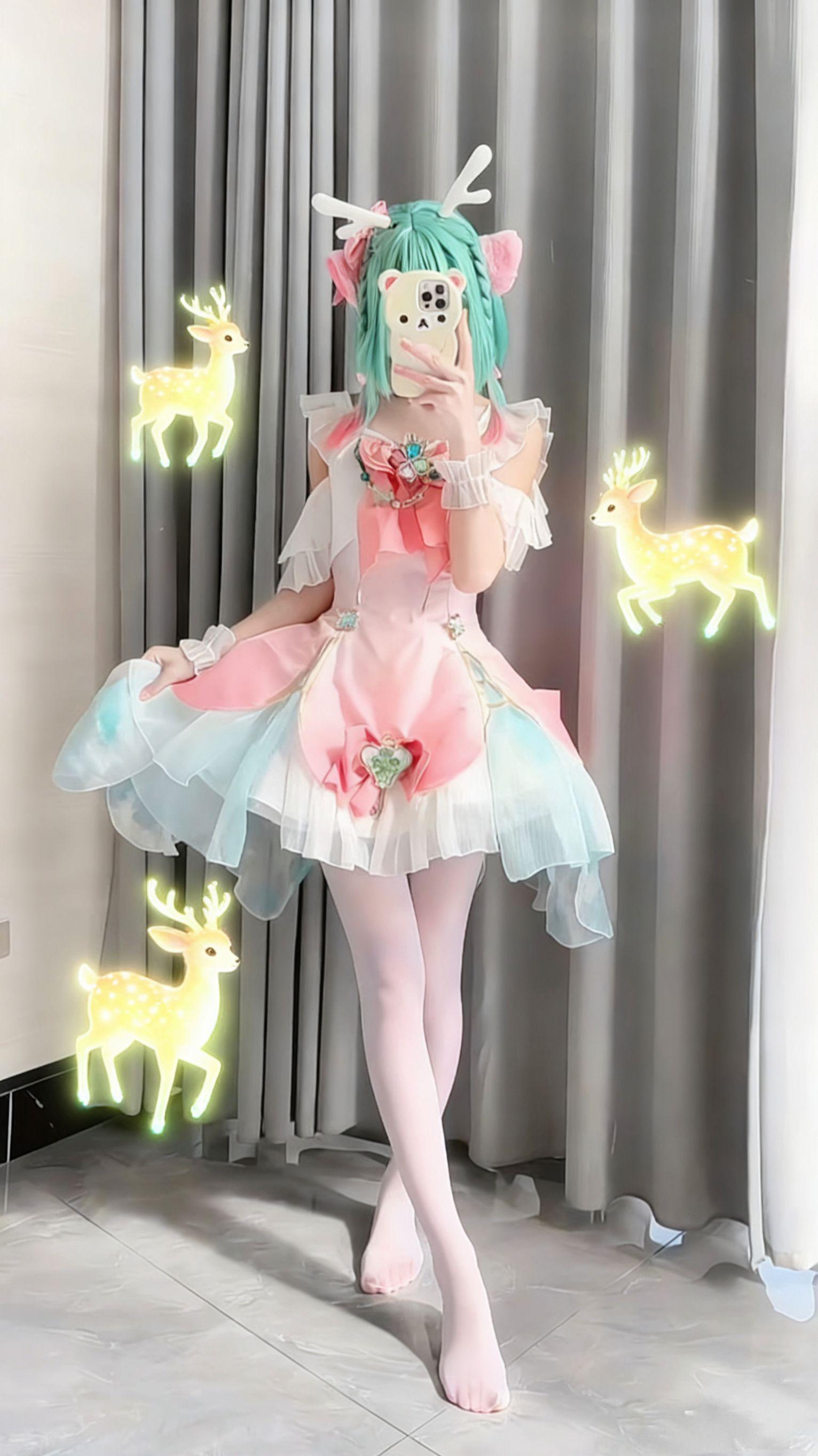 王者荣耀。瑶时之祈愿cos