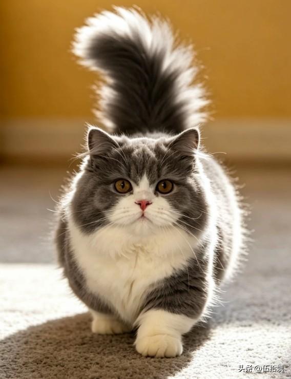 这么漂亮的矮脚猫捡的，你信不？[笑哭]
昨天聚餐，朋友给我看她捡的猫，看的我眼睛