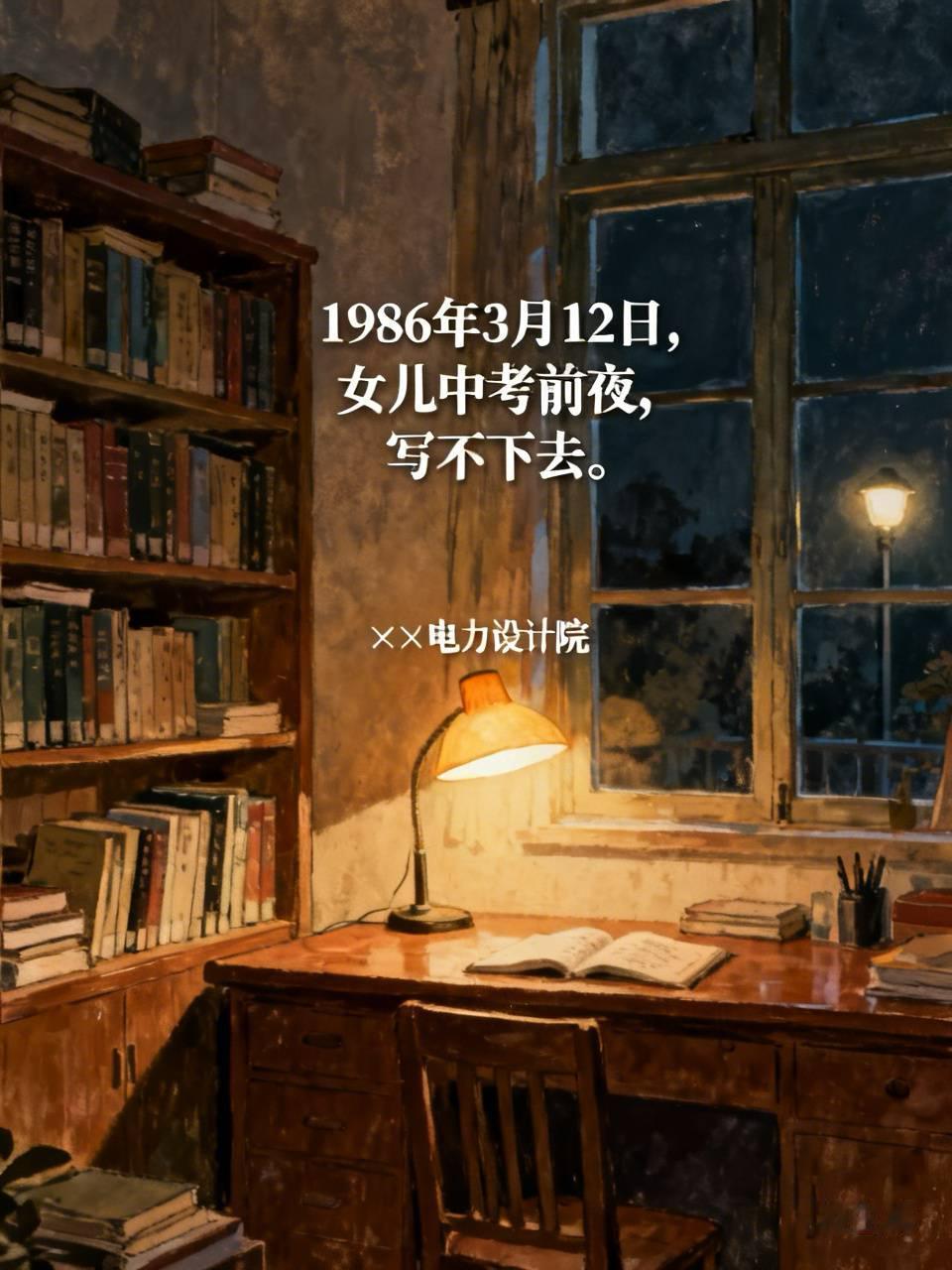 如果给你一小时，让你去看一下离世的至亲 你会不会去？

那摞旧稿纸藏在书柜最顶层
