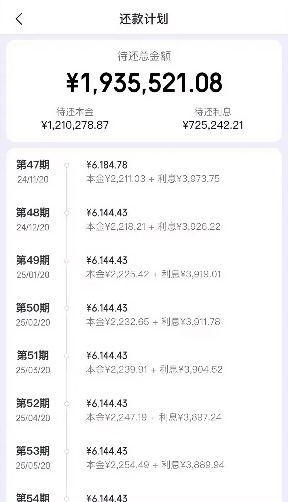 房贷的利息怎么这么高啊，比本金还高！这难道不算高利贷吗？

还是有钱人好，没钱的