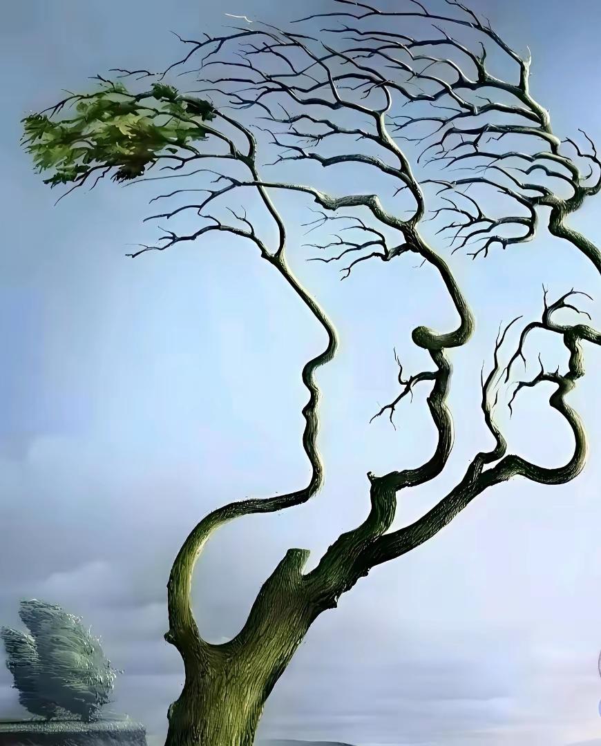 嘿，网上常有那种找隐藏人脸的挑战，声称只有智商达到120的人才能找出第四张人脸。