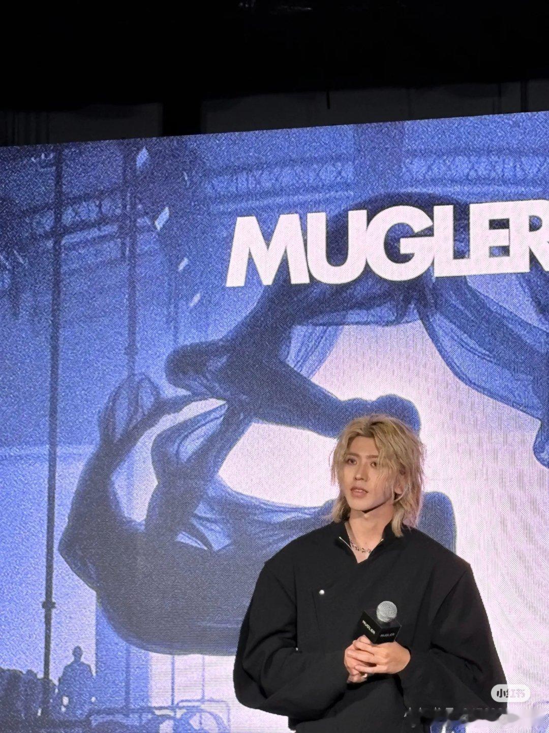 蔡徐坤 Mugler 穆格勒上海活动生图 ​​​
