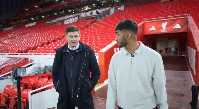 杰拉德：“每次来到安菲尔德球场看比赛，无论是作为球迷还是作为解说员，我总是会想，