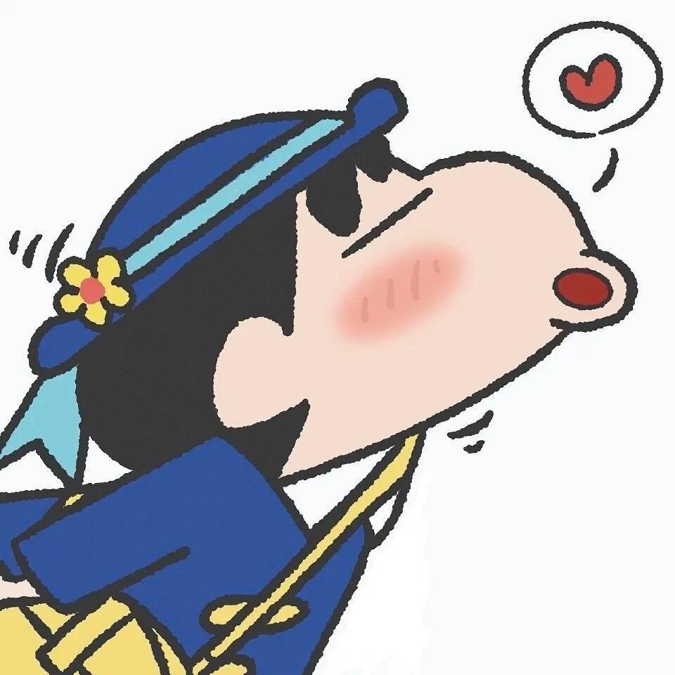 蜡笔小新情侣头像 