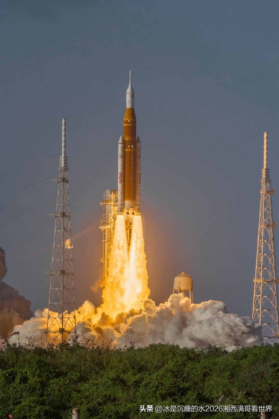 首先要提醒大家，美国这次“阿尔忒弥斯2号”不是登月，也不是绕月，而是载人掠月！另