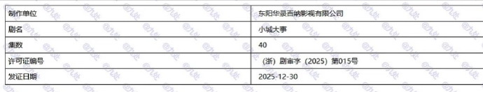 《小城大事》顺利下证，赵丽颖黄晓明强强联合主演，聚焦平凡生活中的闪光瞬间，为观众