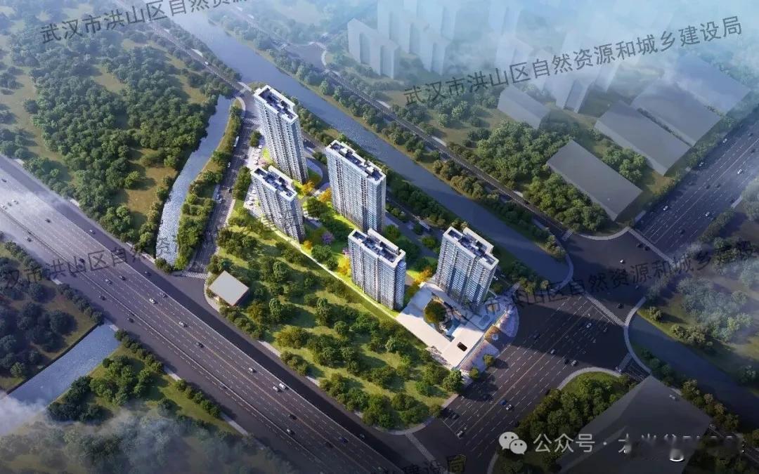 洪山杨春湖板块迎新住宅项目！

武汉洪山区杨春湖高铁商务区再添人居新配套！近日，