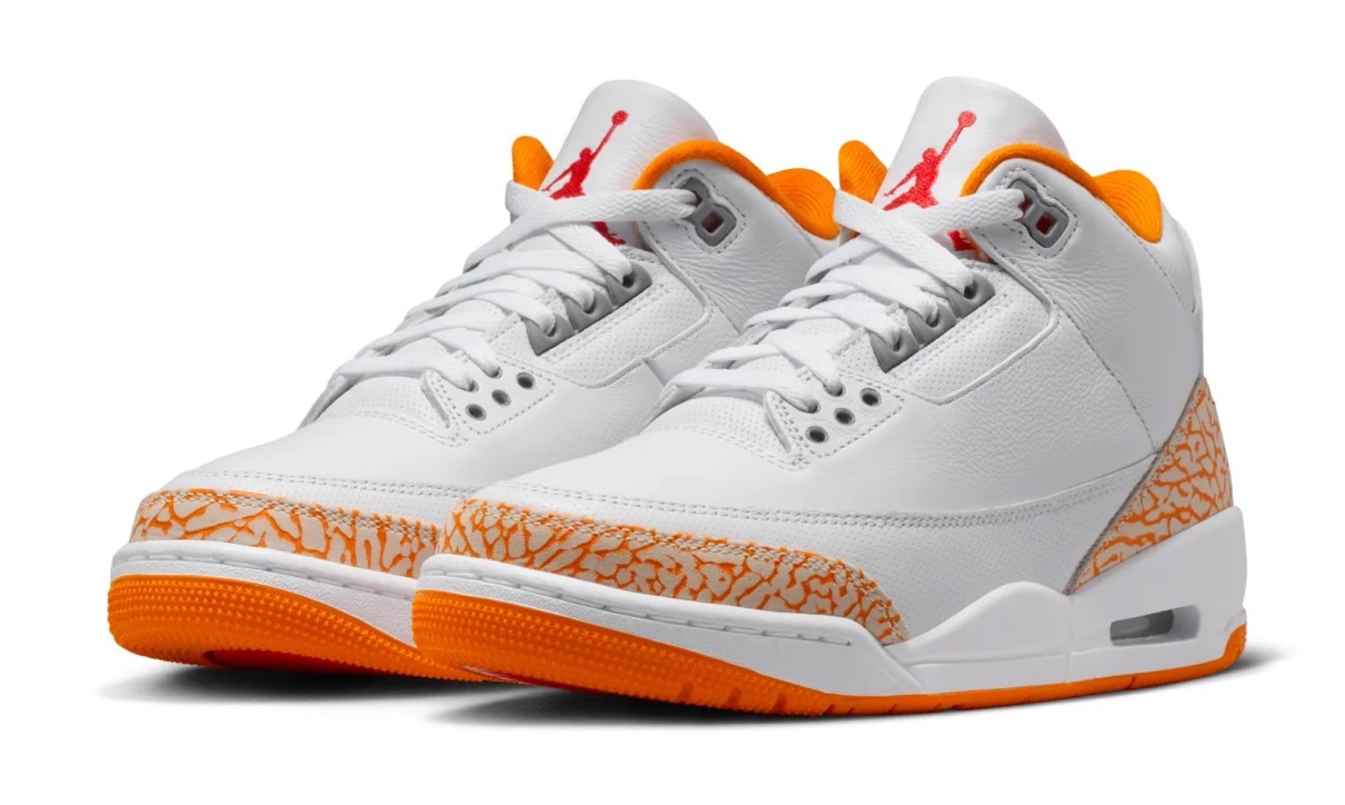 Air Jordan 3 Retro Wmns  “Orange Citrus”